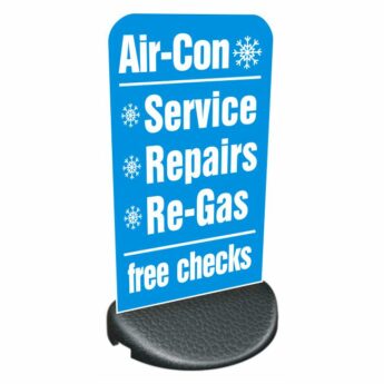 Forecourt/Pavement Sign – AIR CON, FREE CHECKS