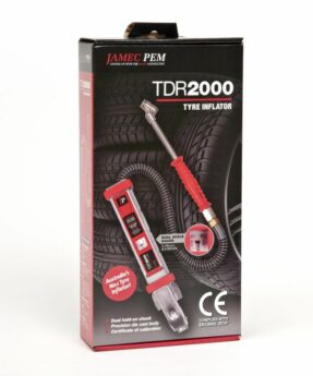 Tyre Inflator – PROFESSIONAL twin hold-on – by JamecPen