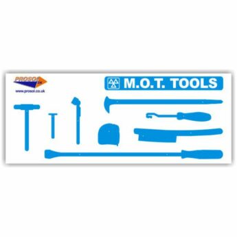 MOT Tool Storage Shadow Panel – BOARD ONLY