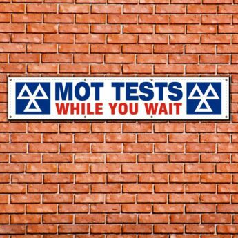 Banner – MOT TESTS WHILE YOU WAIT