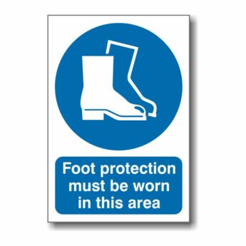 Foot Protection must be worn in this area