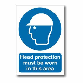 Head Protection must be worn