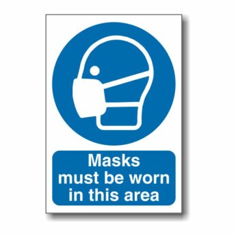 Masks must be worn