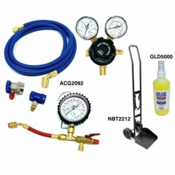 Air-Con Leak Detection Kit – using Nitrogen Gas Cylinders
