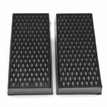 Solid Rubber Riser Blocks for Scissor Lifts & Jacking Beams – 40mm high – PER PAIR
