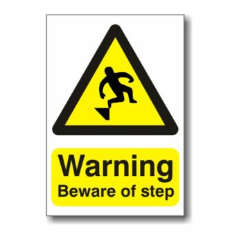Warning Beware of Step
