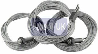 Bradbury Lift Cables ZGL1091 Celette (Twin Rope) 810B AS