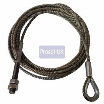 Cascos Lift Cables ZGL1396 Single rope 8350mm – two post lift