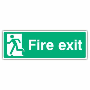 Fire Exit Sign