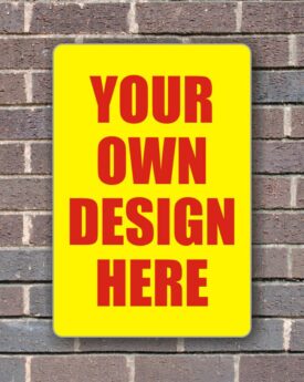 Sign Panel for Wall Mounting – Custom Design