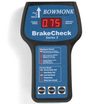 Bowmonk BrakeCheck with Secondary Brake Test Facility BOW801S