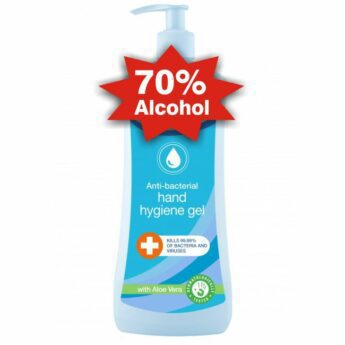 Anti-Bacterial Hand Sanitiser – 70% Alcohol – 500ml