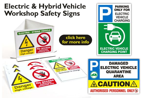 electric-&-hybrid-vehicle-workshop-safety-signs