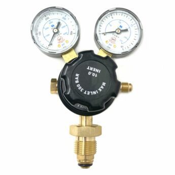 Pressure Regulator with relief valve -Single Stage, 2 Gauge