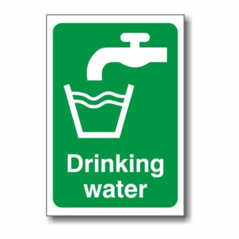 Drinking Water Sign