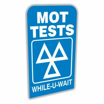 REPLACEMENT PANEL MOT Tests – Pavement Sign