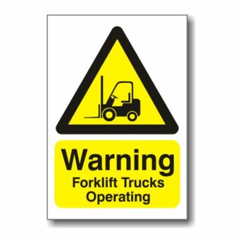 Warning Forklift Trucks