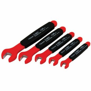 Insulated Wrench Set – Open End 5pc – VDE Certified