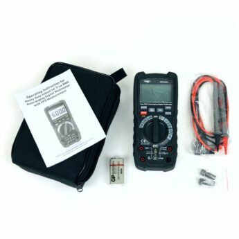 EHV Multimeter CAT III approved for safe work up to 1,000 Volts