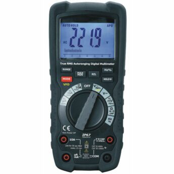 EHV Multimeter CAT III approved for safe work up to 1,000 Volts