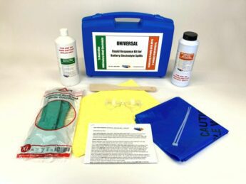 UNIVERSAL – Spill Response Kit for LITHIUM & NiMH Battery Electrolyte