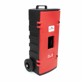 E.V. Car Fire Blanket – Mobile Storage Box with Wheels